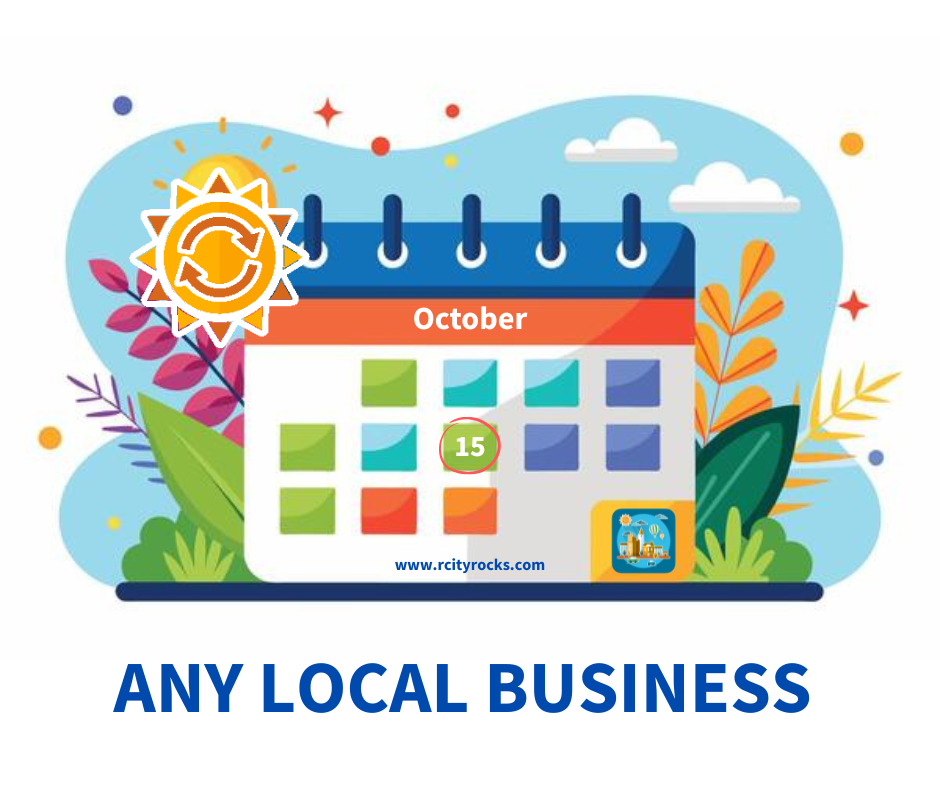10/15 Any Local Business